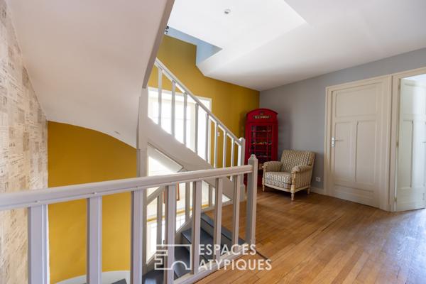 Belle propriété en pierre au coeur du centre ville de Combourg