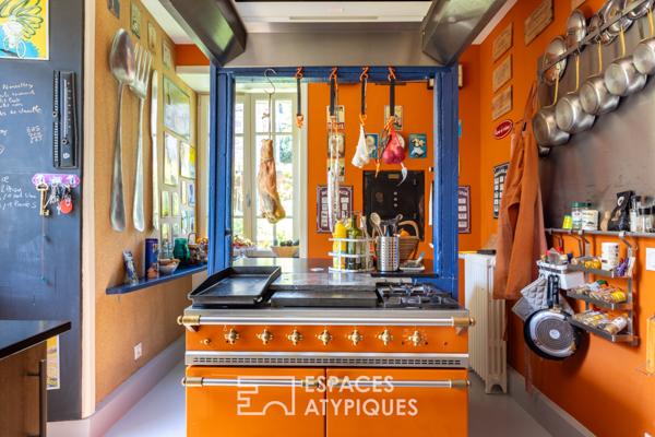 Belle propriété en pierre au coeur du centre ville de Combourg