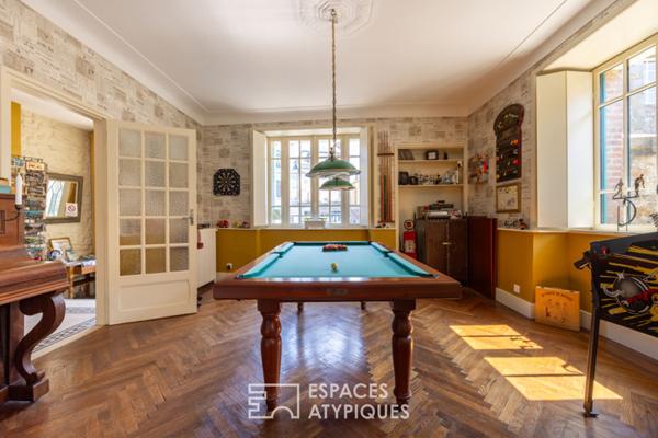 Belle propriété en pierre au coeur du centre ville de Combourg