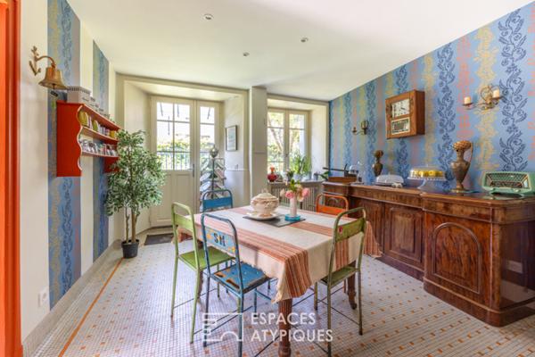 Belle propriété en pierre au coeur du centre ville de Combourg