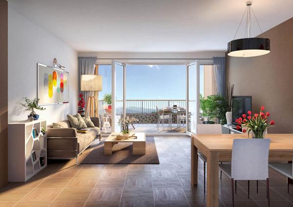 Appartement à vendre |  Brignoles |  3 pièces | 60 m²