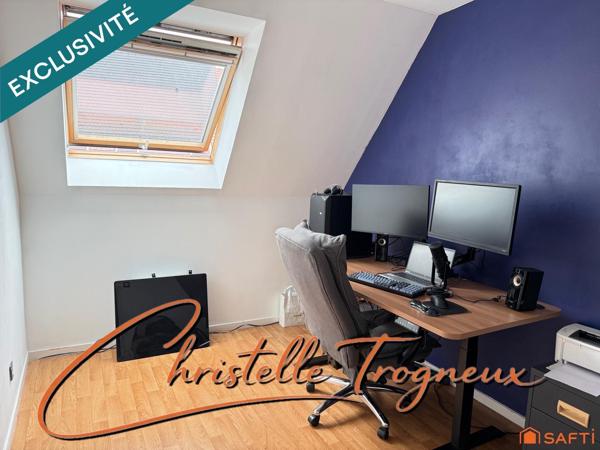Longueau bel appartement en duplex a vendre