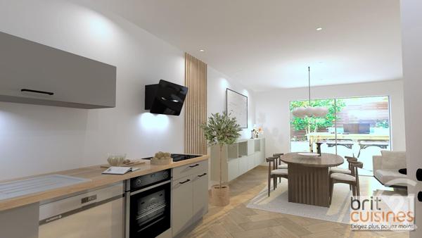 Appartement T2 à vendre  2 pièces - 60,83 m2 ST RENAN - 29