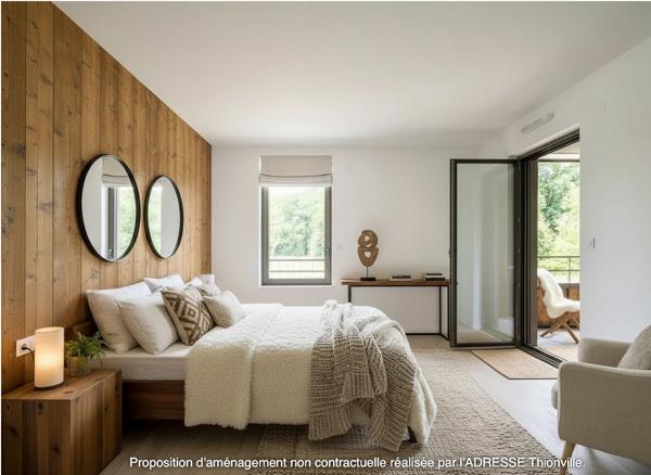 Appt 3 ch. de prestige - résidence de luxe au Crève Coeur / Terrasse + 3 parkings