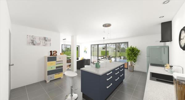 Terrain + Maison à vendre 4 pièces - 90 m²