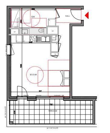 Appartement à vendre 1 pièce 39 m² Eybens