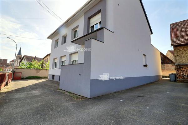 Appartement au centre de GERSTHEIM un 6 pièce(s) 131 m2 plus cour privative de280m2
