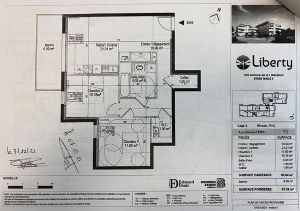 Appartement à louer à Nancy (54000)