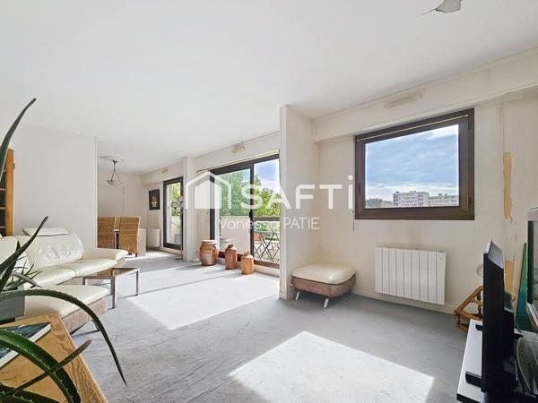 Appartement lumineux avec balcon orienté sud