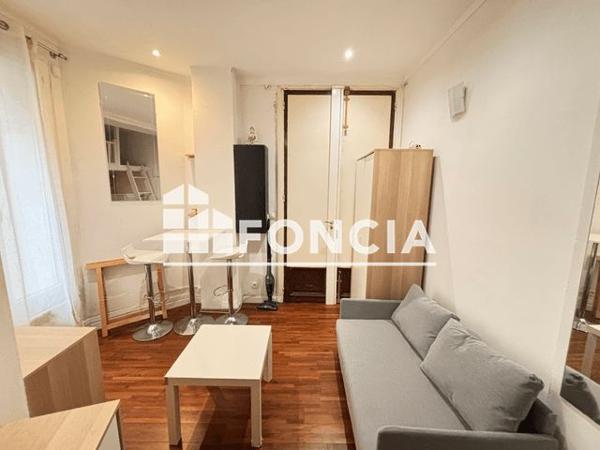 Location Studio meublé 17.52 m² - 73 bis rue Lamarck Paris 75018