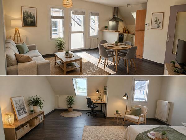 Appartement T2 à vendre à Chantepie - 50 m² avec garage - Proche Rennes