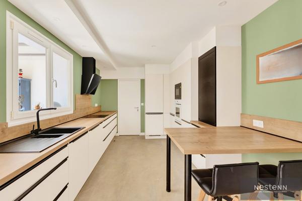 Maison vivable de plain-pied à vendre LANGUEUX - Maison vivable de plain-pied, rénovée et située en plein bourg de Langueux !