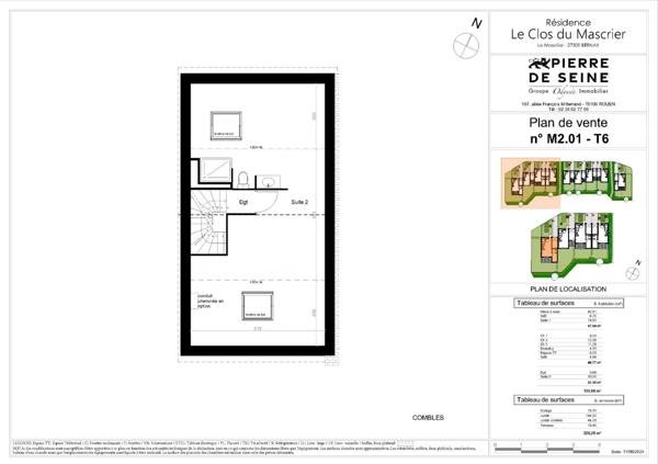 Achat appartement près de BERNAY - 6 pièce(s) - 136 m² - 367 000 €