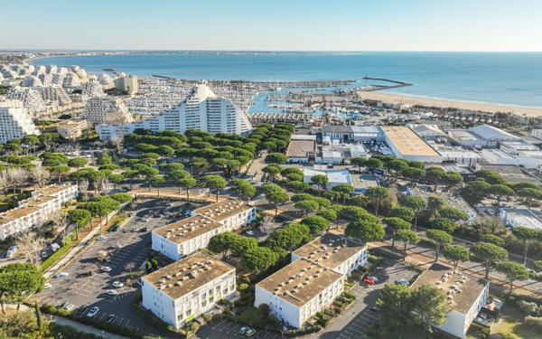 Appartement à vendre    1 pièce •  La Grande-Motte