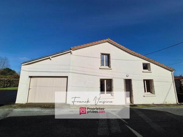 A VENDRE au Boupère, Maison de 111 m2 env avec 4  chambres sur un terrain de 750 m2 env