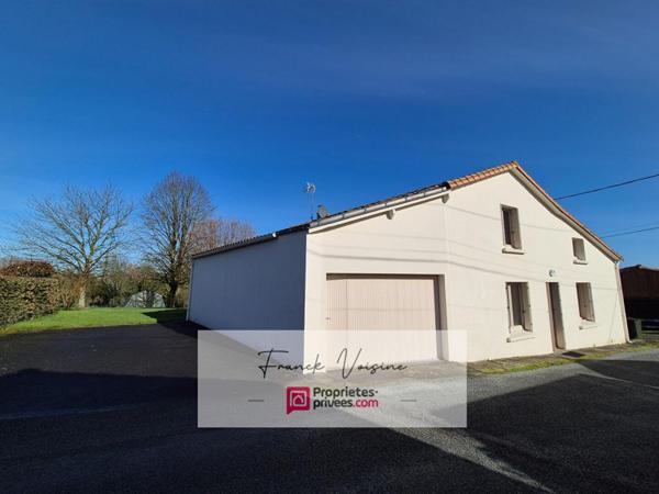 A VENDRE au Boupère, Maison de 111 m2 env avec 4  chambres sur un terrain de 750 m2 env