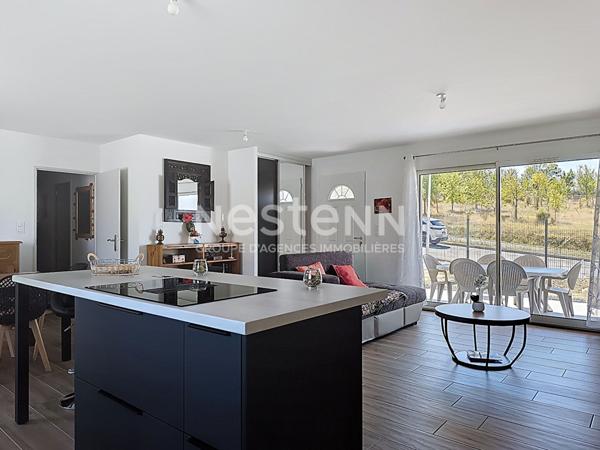 Maison neuve de plain-pied à Preignan avec 3 chambres et jardin