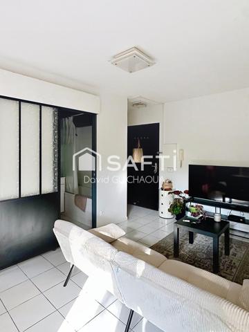 T1 bis 31m² avec jardin privatif, parking et piscine