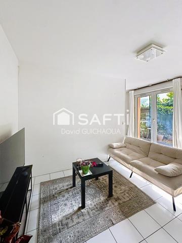 T1 bis 31m² avec jardin privatif, parking et piscine