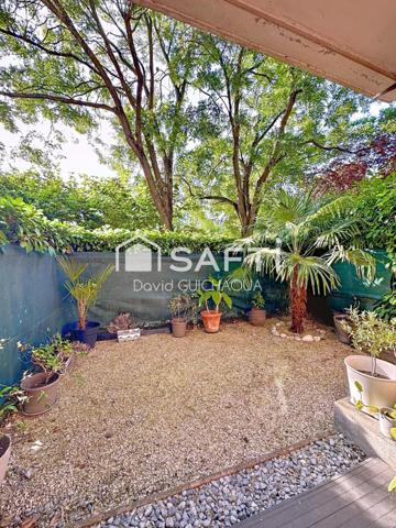 T1 bis 31m² avec jardin privatif, parking et piscine