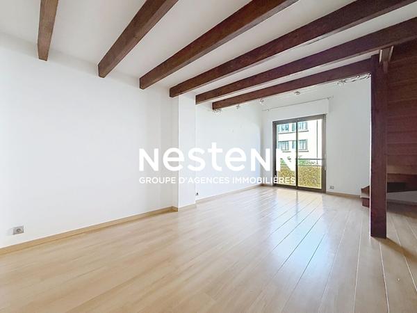 Appartement T2  duplex à louer au 3ème étage en centre-ville de Perpignan