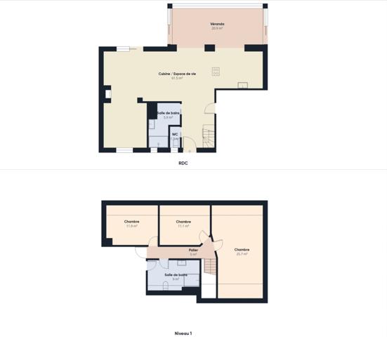 Maison à vendre 9 pièces 140 m² Penmarch