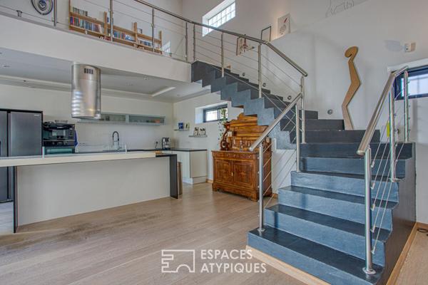 Un loft signature entre caractère et modernité