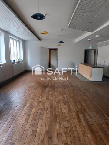 Local commercial 225m2 au cœur de PLOMODIERN