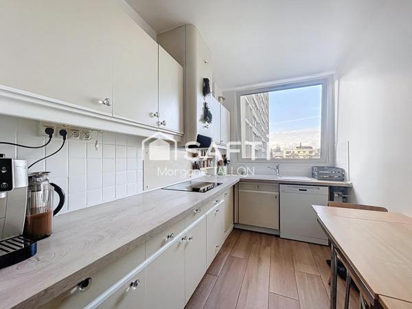 Appartement 4 pièces, balcons, cave