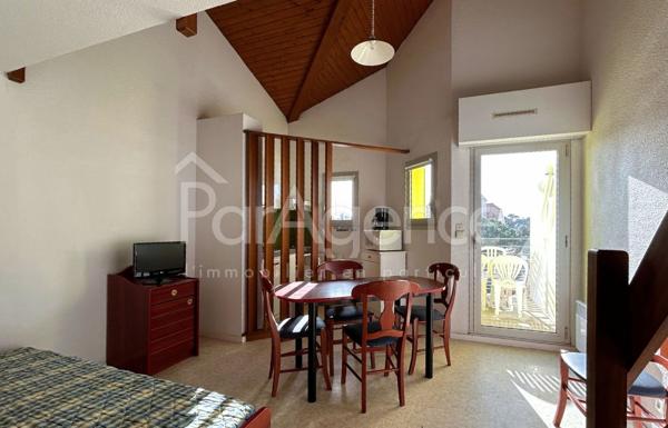 Appartement T2 duplex face plage Terrasse