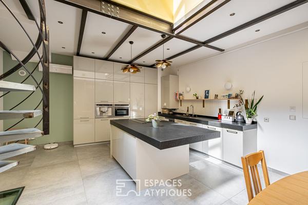 Loft avec patio en plein coeur du quartier Ainay