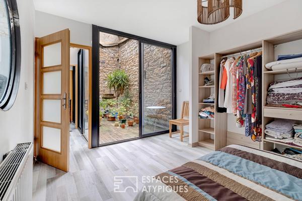 Loft avec patio en plein coeur du quartier Ainay