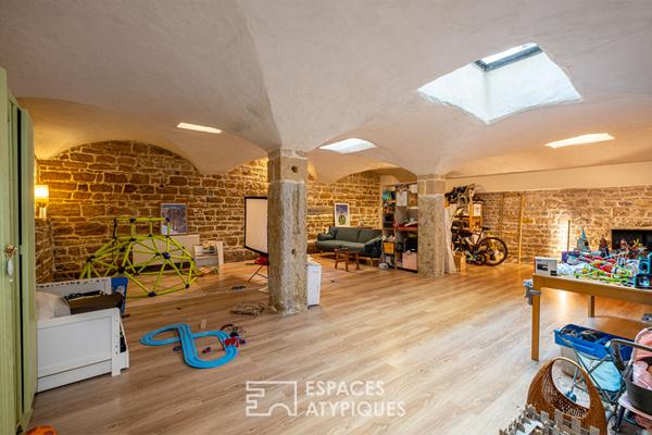 Loft avec patio en plein coeur du quartier Ainay
