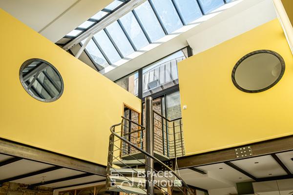 Loft avec patio en plein coeur du quartier Ainay