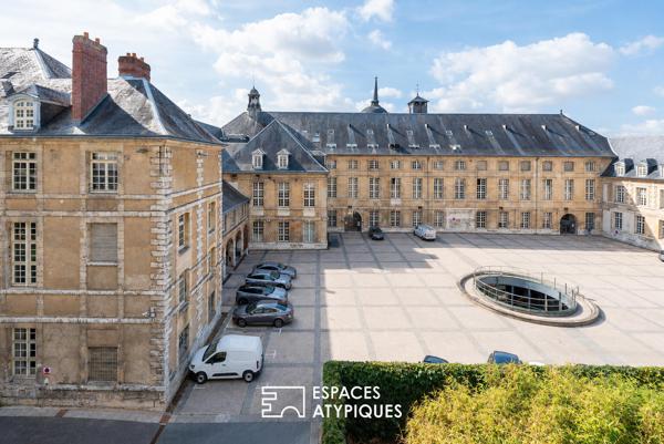 Appartement avec vue sur l’hôtel Dieu, terrasse et garage fermé