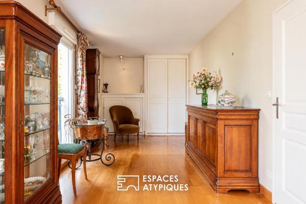 Appartement avec vue sur l’hôtel Dieu, terrasse et garage fermé