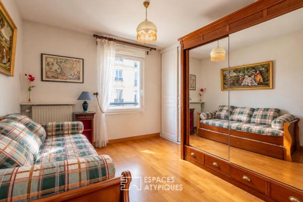 Appartement avec vue sur l’hôtel Dieu, terrasse et garage fermé