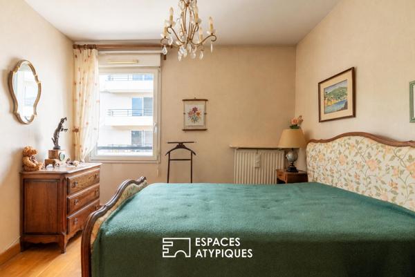 Appartement avec vue sur l’hôtel Dieu, terrasse et garage fermé