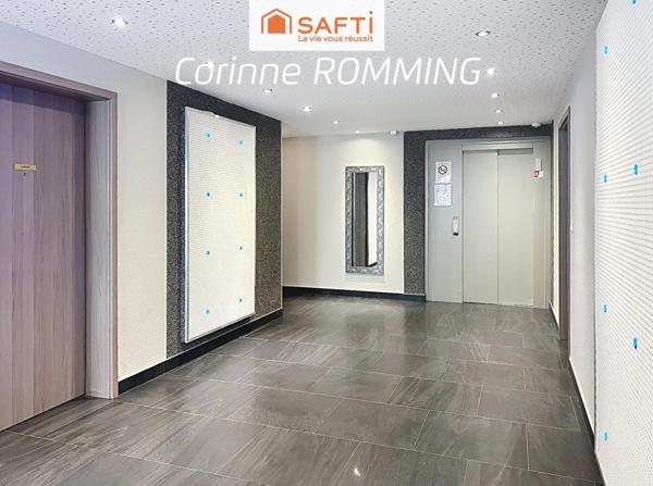 Bel appartement avec Balcon, cave et 2 parkings dont 1 intérieur