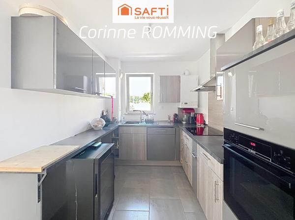 Bel appartement avec Balcon, cave et 2 parkings dont 1 intérieur