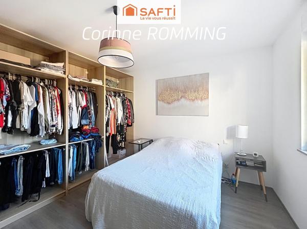 Bel appartement avec Balcon, cave et 2 parkings dont 1 intérieur