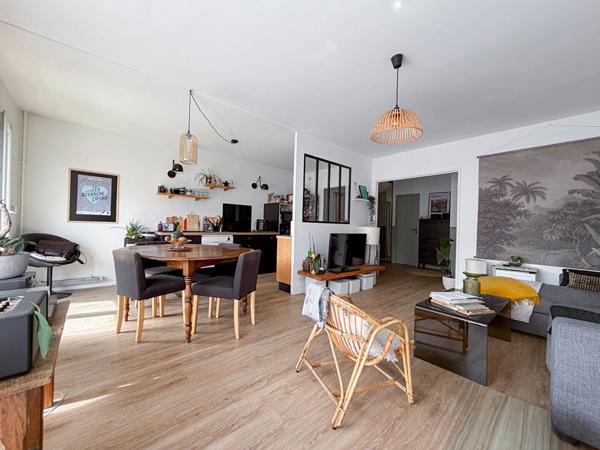 ANGERS : Appartement 3 chambres lumineux avec ascenseur, balcon, cave et parking !