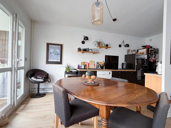 ANGERS : Appartement 3 chambres lumineux avec ascenseur, balcon, cave et parking !