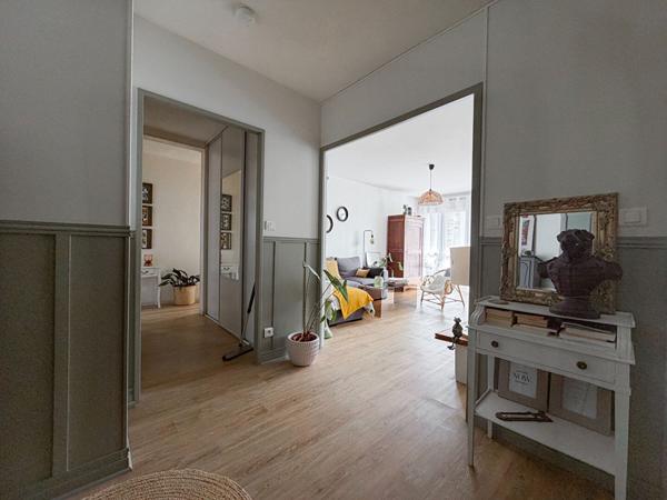 ANGERS : Appartement 3 chambres lumineux avec ascenseur, balcon, cave et parking !
