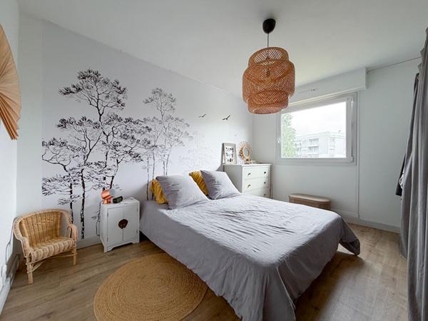 ANGERS : Appartement 3 chambres lumineux avec ascenseur, balcon, cave et parking !