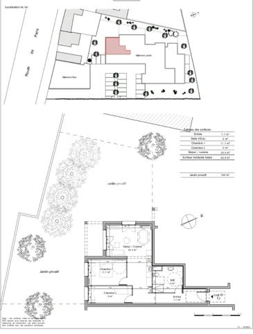 APPARTEMENTS T3 à 5 minutes de Mondeville