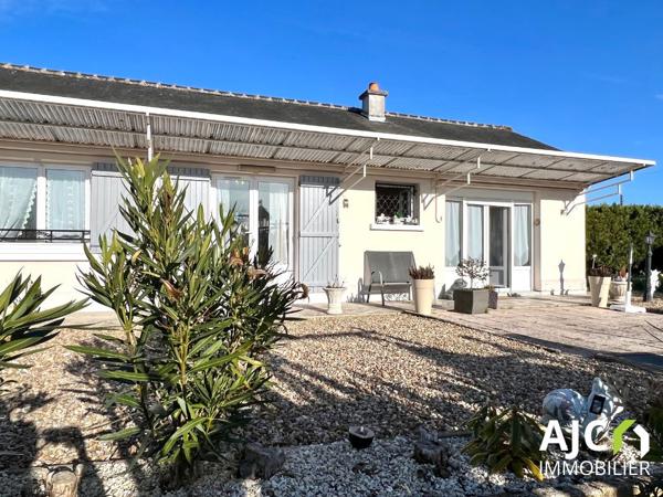 Savonnières (37510) Maison de plain-pied avec jardin
