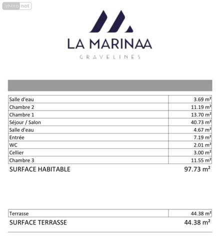 Appartement neuf à vendre à Gravelines dans le Nord (59820), ref : R1554