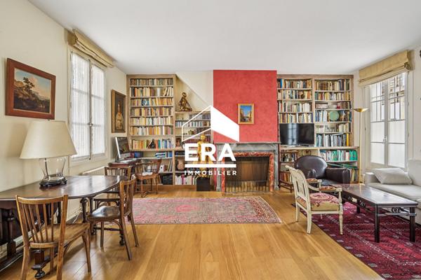 A VENDRE ÉLÉGANT 4P ATYPIQUE "COMME UNE MAISON" CENSIER MOUFFETARD Paris 5E