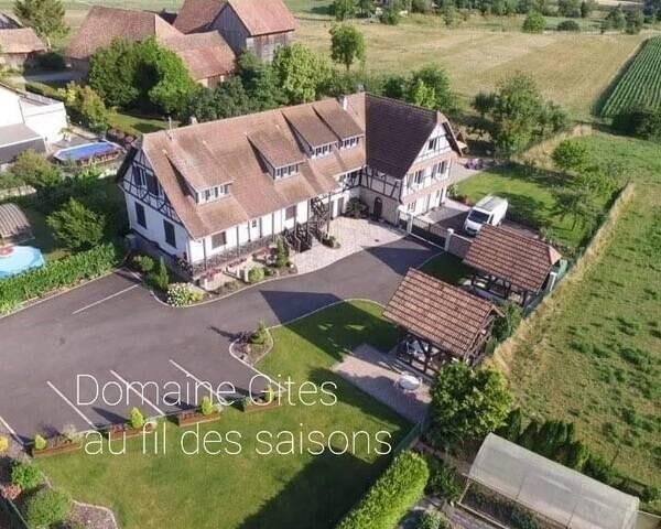 Près de Gerstheim, Domaine de gîtes – Fort potentiel touristique